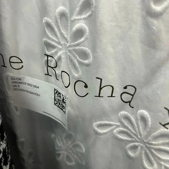 NWT Simone Rocha x H&M HM Eyelet Dress S - Picture 5 of 5